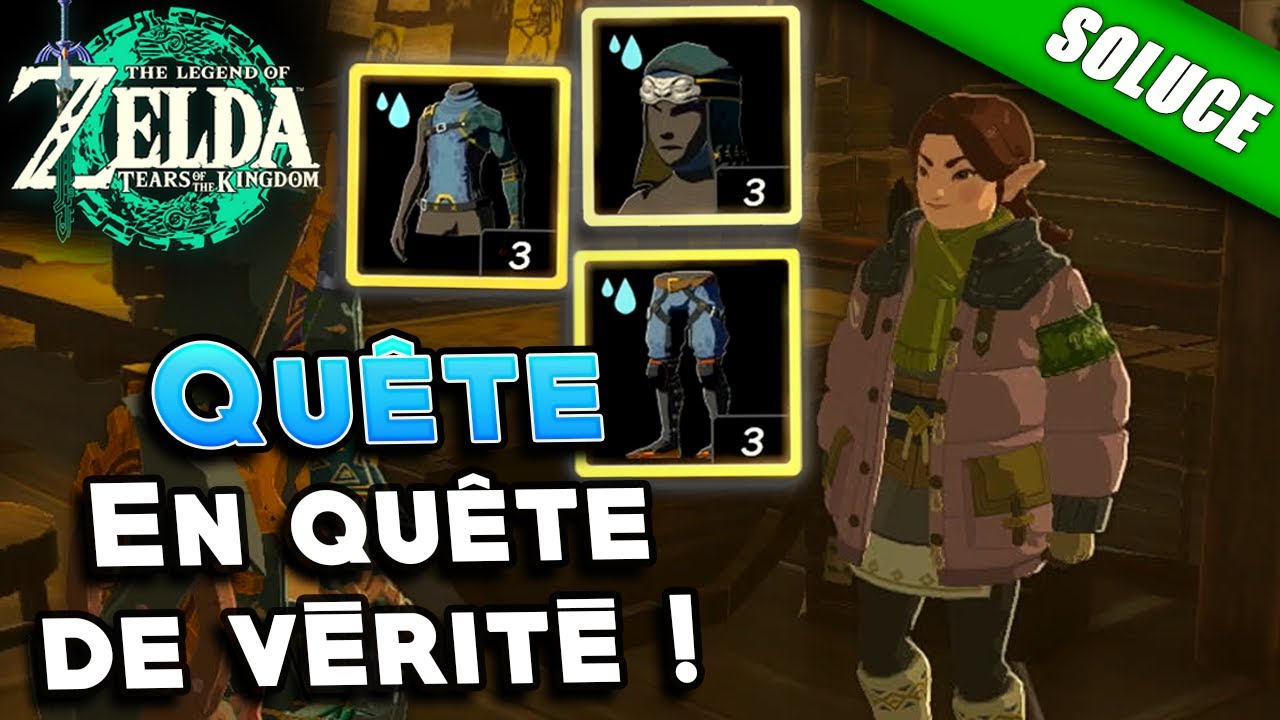 En qu&ecirc;te de v&eacute;rit&eacute; ! | Tenue Batracien [Qu&ecirc;te/Solution] - Zelda Tears Of The Kingdom