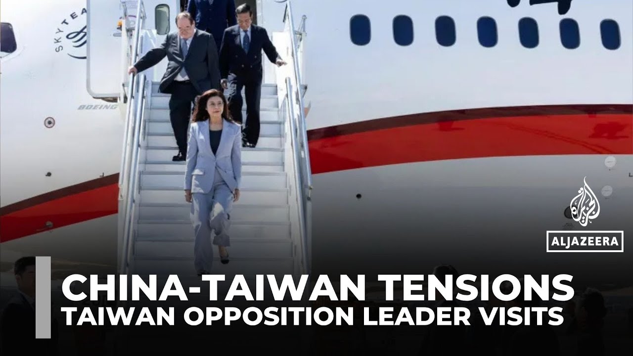 Taiwan&rsquo;s opposition leader calls for reconciliation on rare China visit