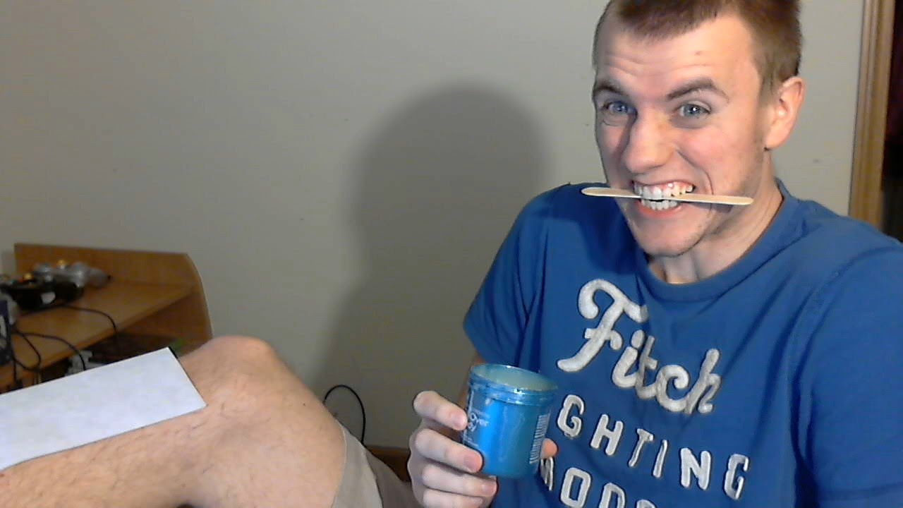 Ambrew's Lost Bet #2...Leg Waxing!