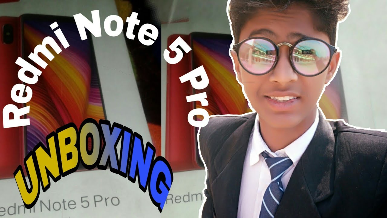 Redmi note 5 Pro UNBOXING