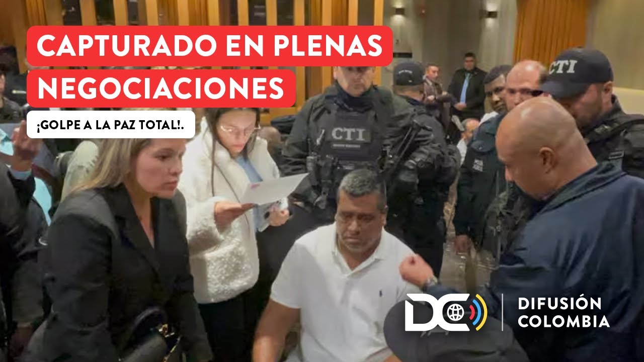 Capturan a alias ‘Araña’, cabecilla de Comandos de Frontera, en Bogotá