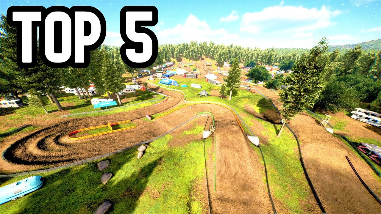 Top 5 Nationals Tracks In MX vs ATV Legends!