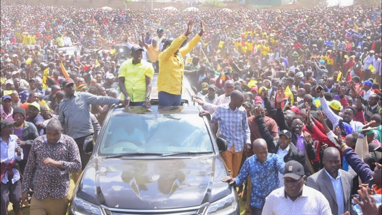 HISTORIC!! DP RUTO'S EUPHORIC RECEPTION AT KAPKATET GROUNDS, KERICHO COUNTY!!!