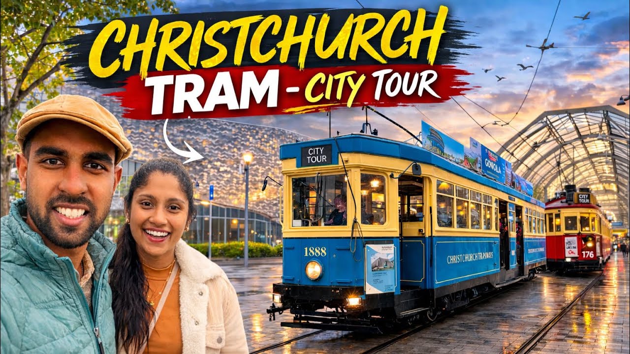 New Zealand Christchurch Tram