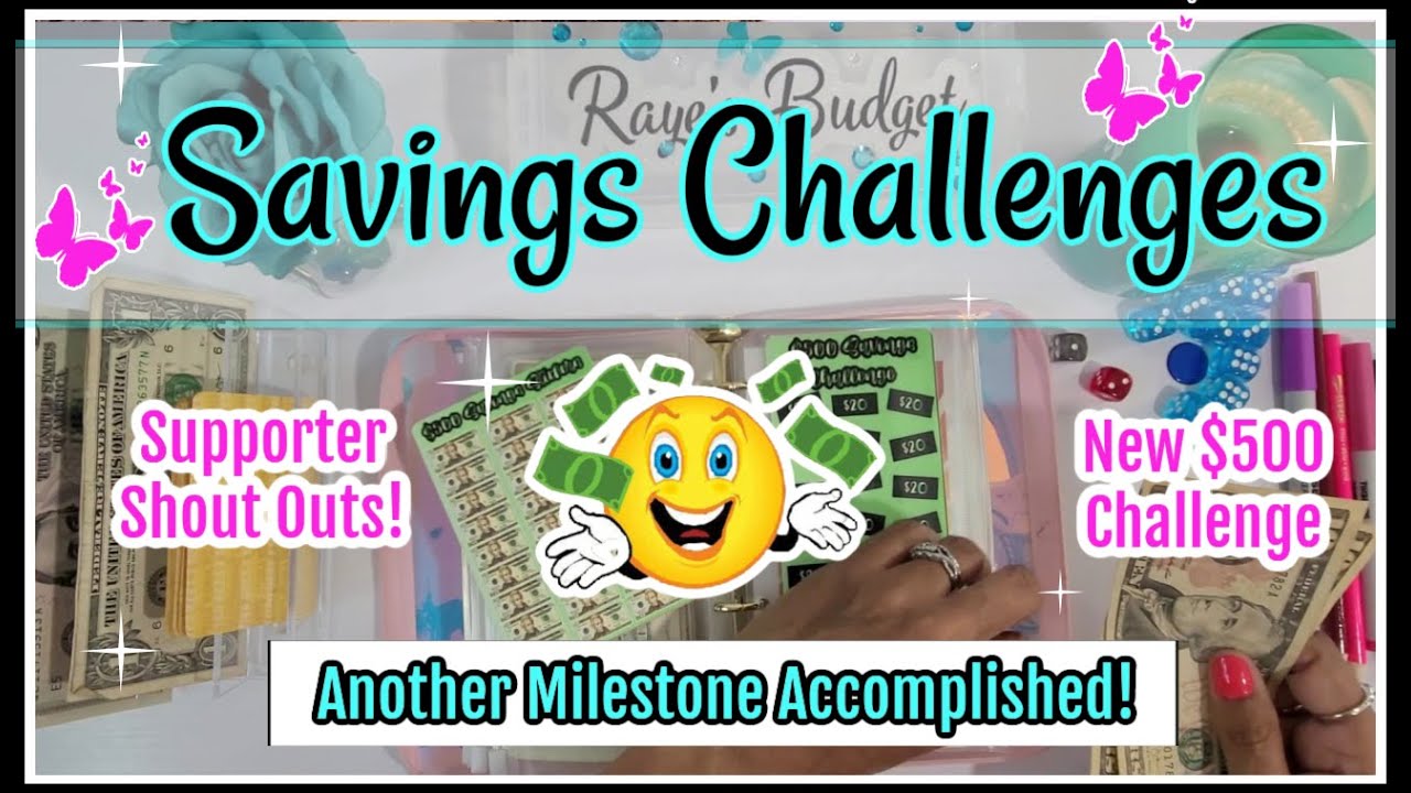 Savings Challenges Stuffing | New $500 Challenge | Save Day Sunday!🤑