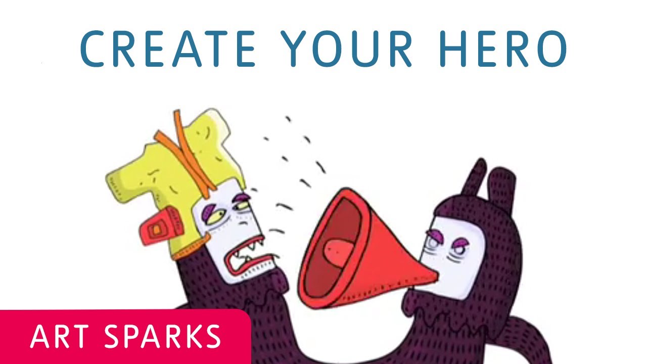 Create Your Future Superhero | Art Sparks | Tate Kids
