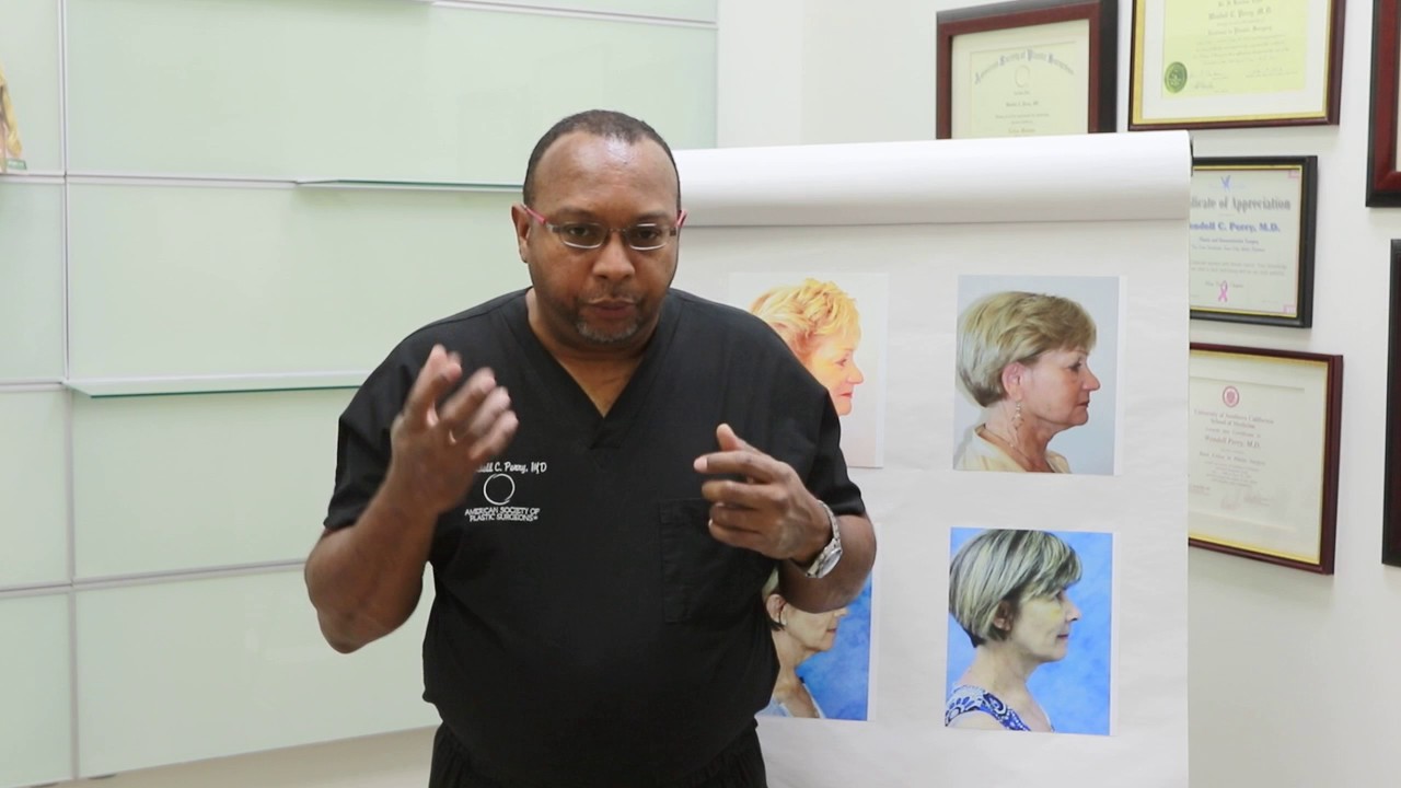 Facelift vs Neck Lift with Fat Transfer to the Cheeks Call Dr. Wendell Perry Today! 305-754-0750