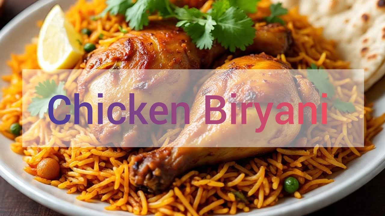 Chicken Biryani Recipe 🍗 ll Home made Chicken biryani recipes ll #food #recipe #chickenbiryani 