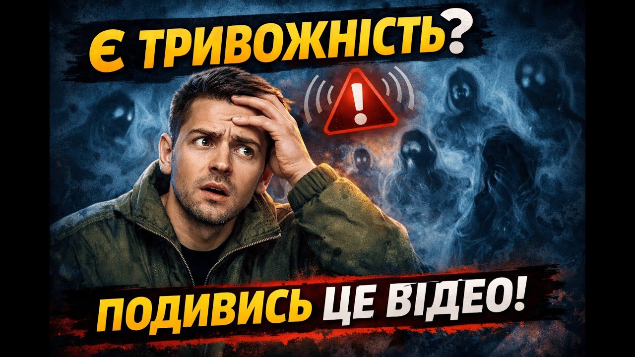 ТРИВОЖНІСТЬ - ЯК ПЕРЕСТАТИ ТРИВОЖИТИСЬ