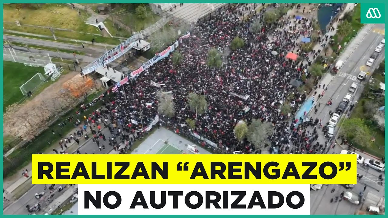 Reportan incidentes en las afueras del Estadio Monumental: Arengazo no estaba autorizado
