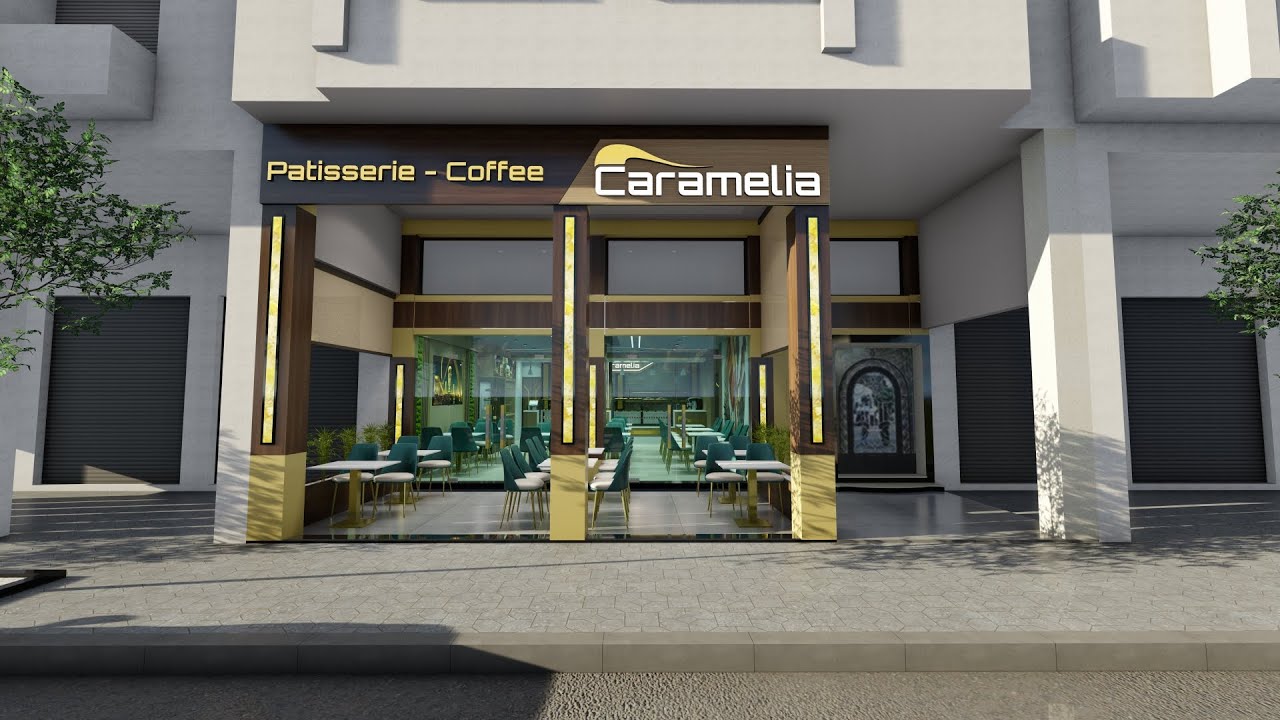 Special Design Concept 3D (Patisserie - Coffee)