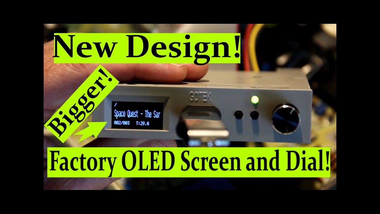 New Gotek Floppy Emulators with Factory Installed Mods!!!