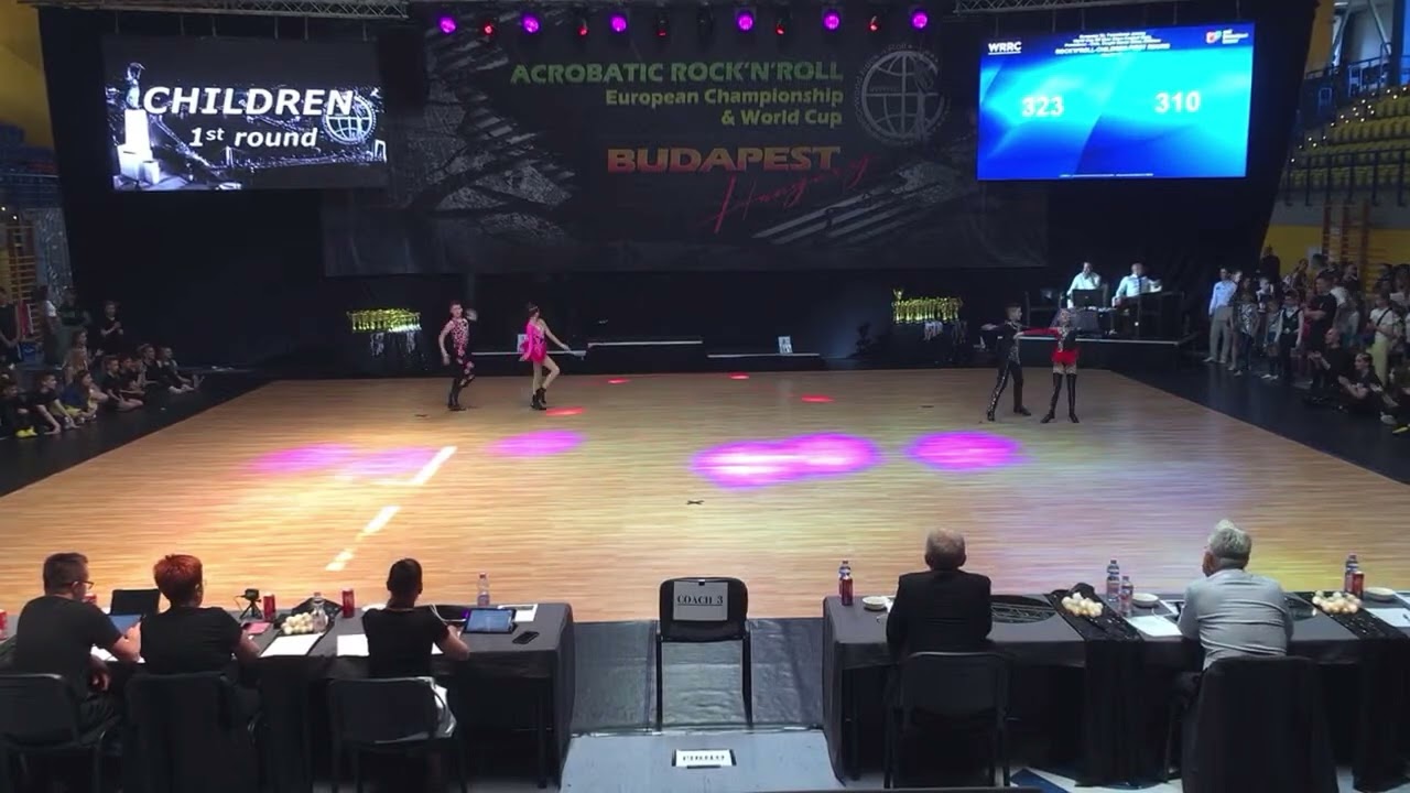 World Cup Children  - First round TARKHOVA Karolina  - ZHURAVLEVYCH Arsenii