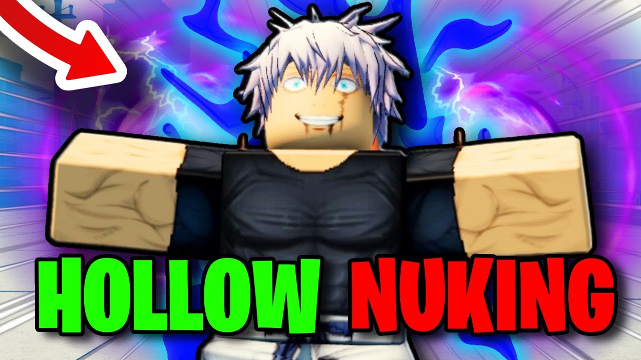 ABUSING MASTERY GOJO HOLLOW NUKE To OBLITERATE Servers..💀 | Sorcerer Battlegrounds