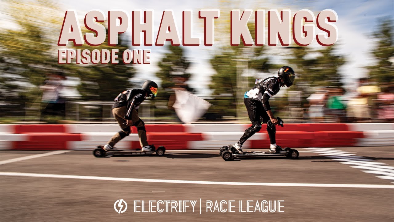 БЕЗУМНЫЕ скоростные гонки ESK8 — Asphalt Kings: Эпизод 1