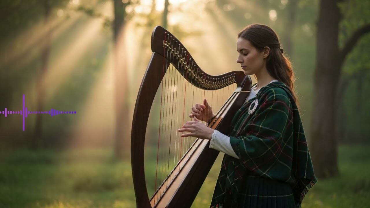 Celtic Relaxing Music 🌿 Peaceful Irish Folk Instrumental for Deep Relaxation & Stress Relief