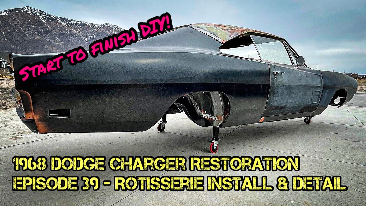 Реставрация Dodge Charger 1968 года — Эпизод 39 — Установка и детализация вертела