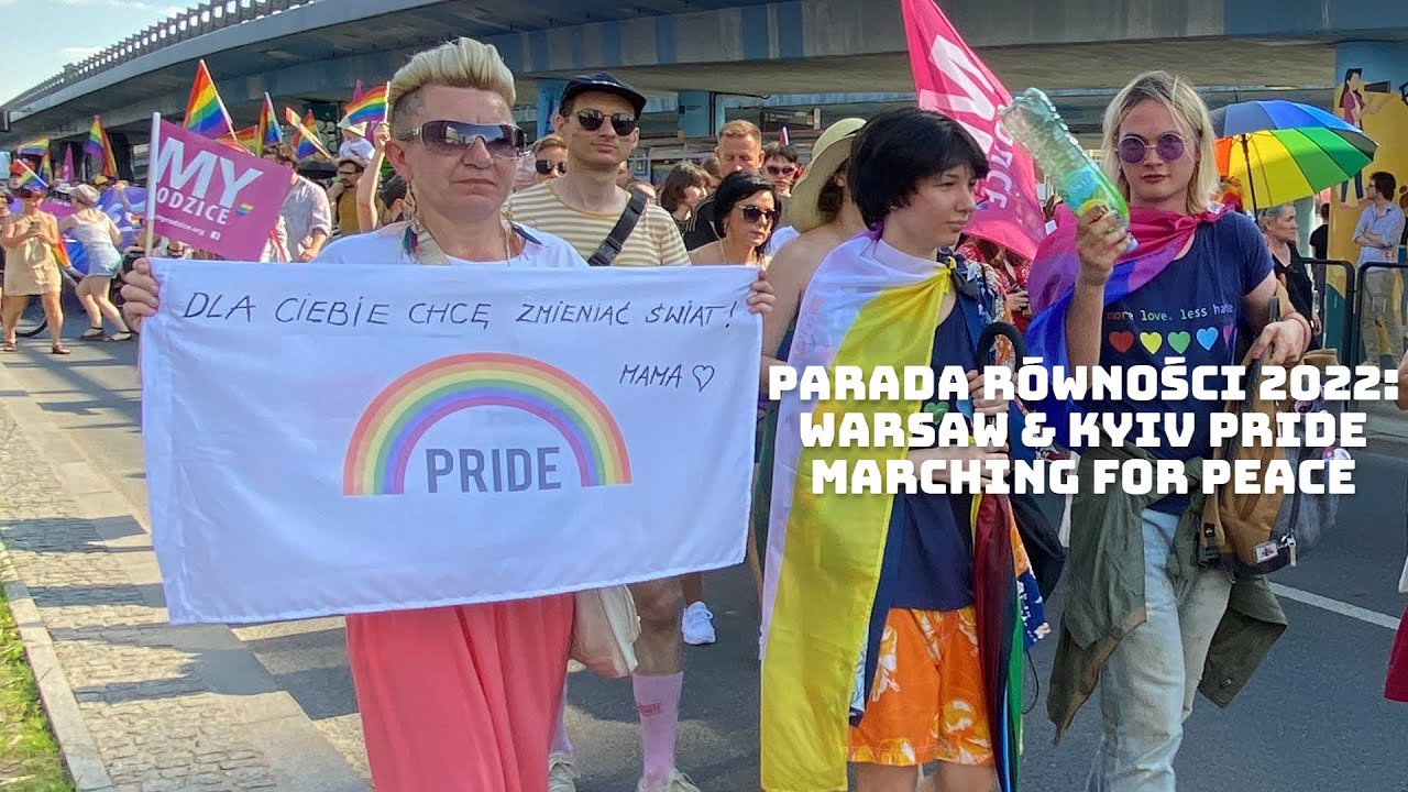 Parada Równości 2022: Warsaw & Kyiv Pride marching for peace