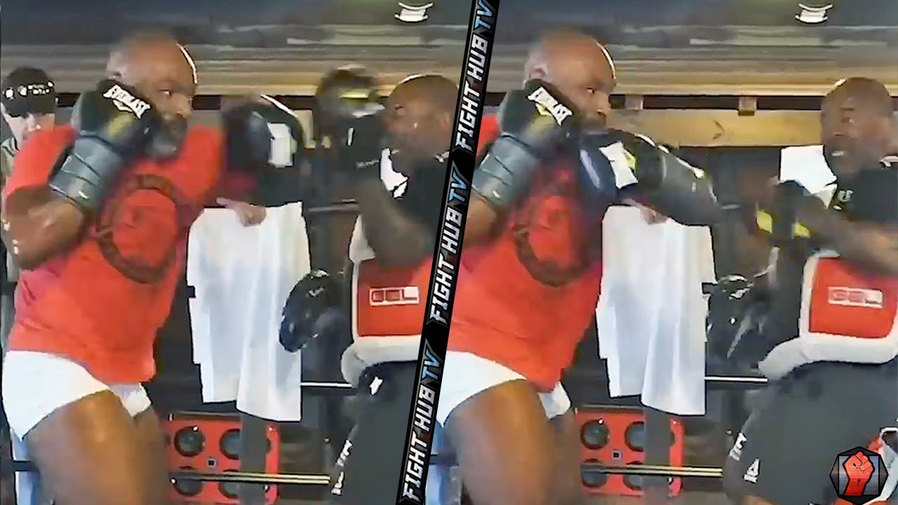 MIKE TYSON'S TRAINER LEAKS NEW TYSON TRAINING FOOTAGE! VINTAGE MOVEMENT & POWER ON FULL DISPLAY!