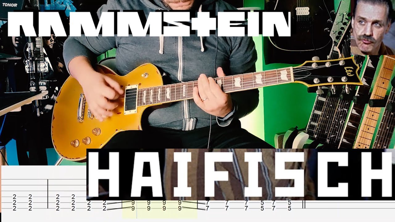 Rammstein - Haifisch |Guitar Cover| |Tab|