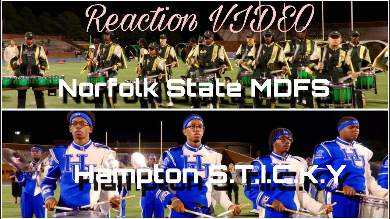 Norfolk State University MDF$ VS Hampton University Sticky Situation BOTB 2025 REACTION VIDEO !!
