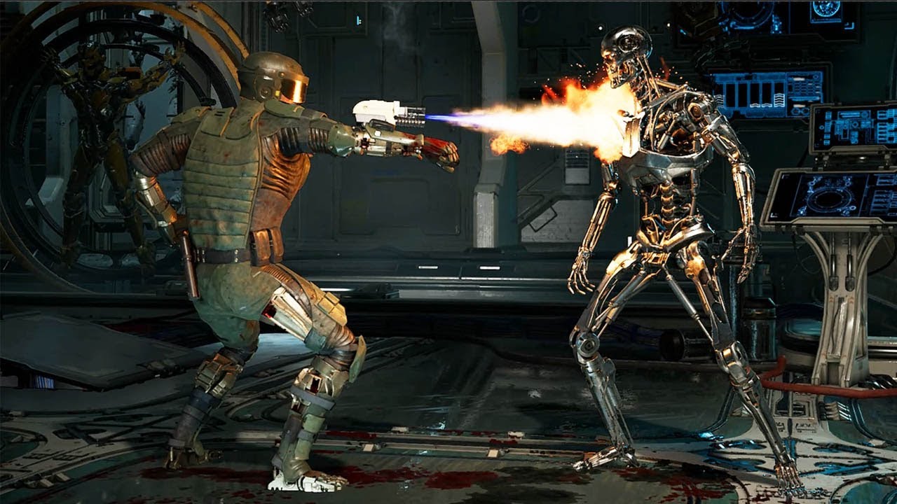 Mortal Kombat 11 - ROBOCOP vs TERMINATOR Gameplay #2 @ 1440p (60ᶠᵖˢ) ✔