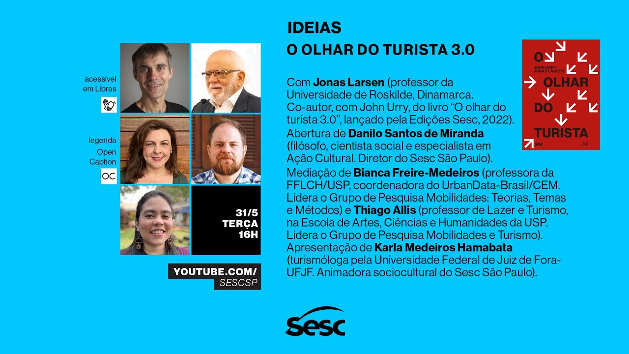 SESC IDEIAS - O OLHAR DO TURISTA 3.0