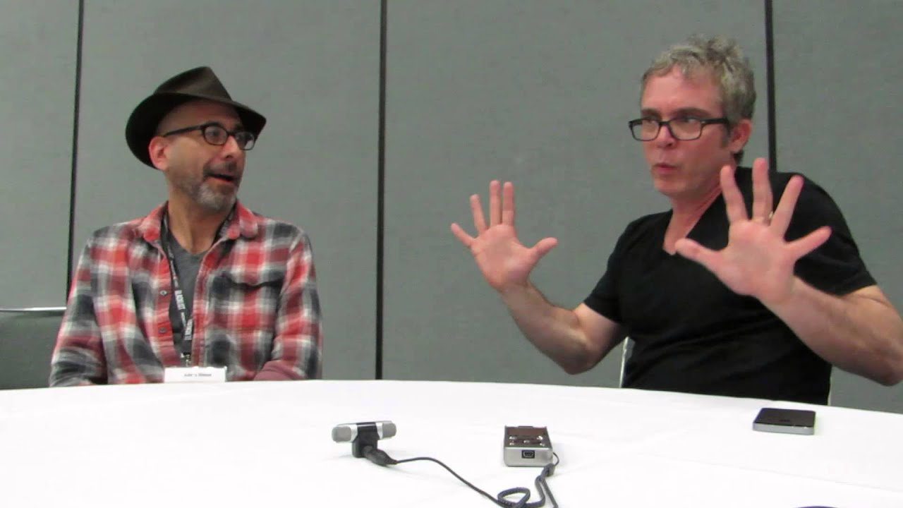 WonderCon 2014 - Salem Press Room - Creators Adam Simon & Brannon Braga