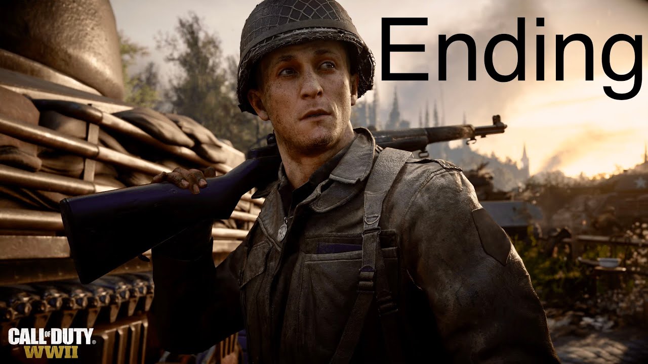 Call of Duty: WWII Ending Gameplay Playthrough Part 5 | 4K 60FPS | No Commentary