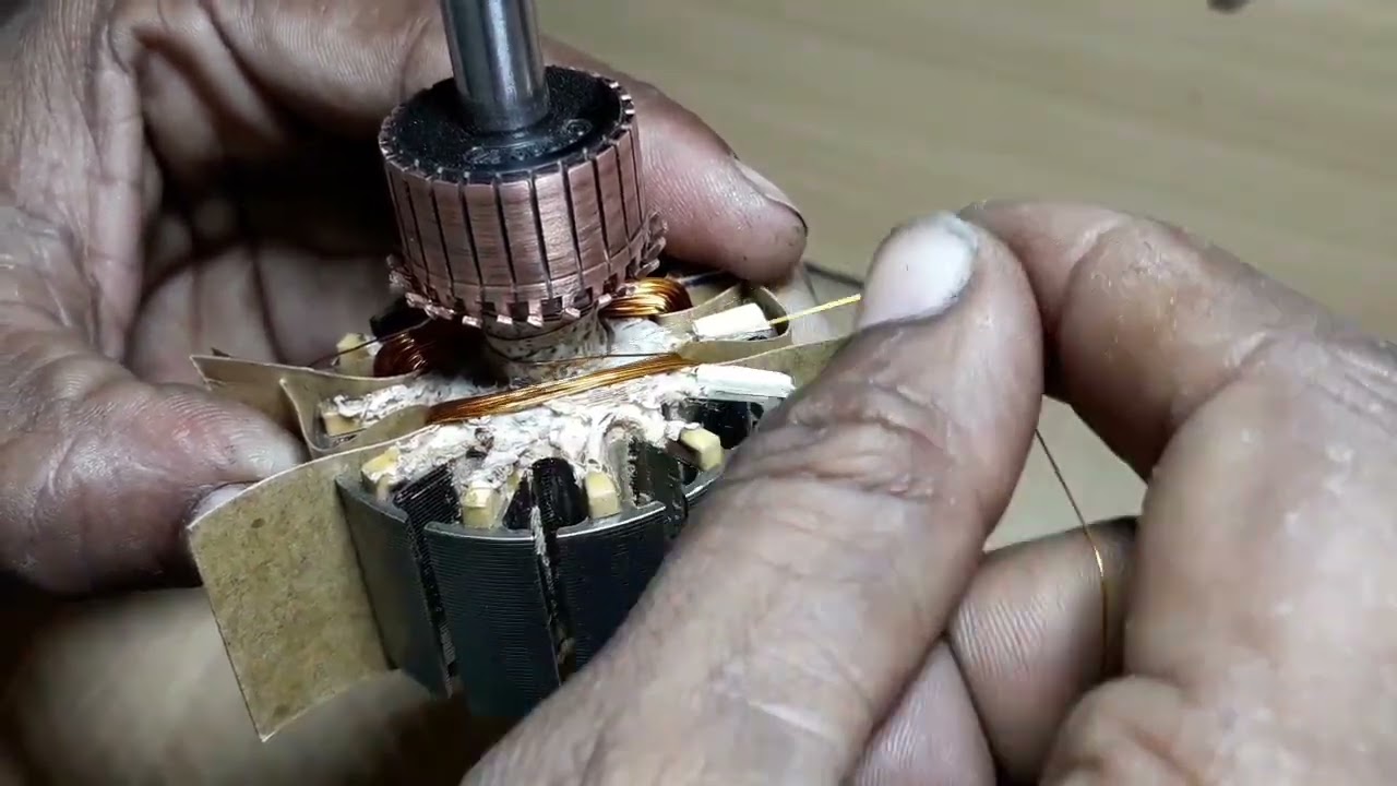 how to deuron compny jucer armatur winding data and conection(part1)