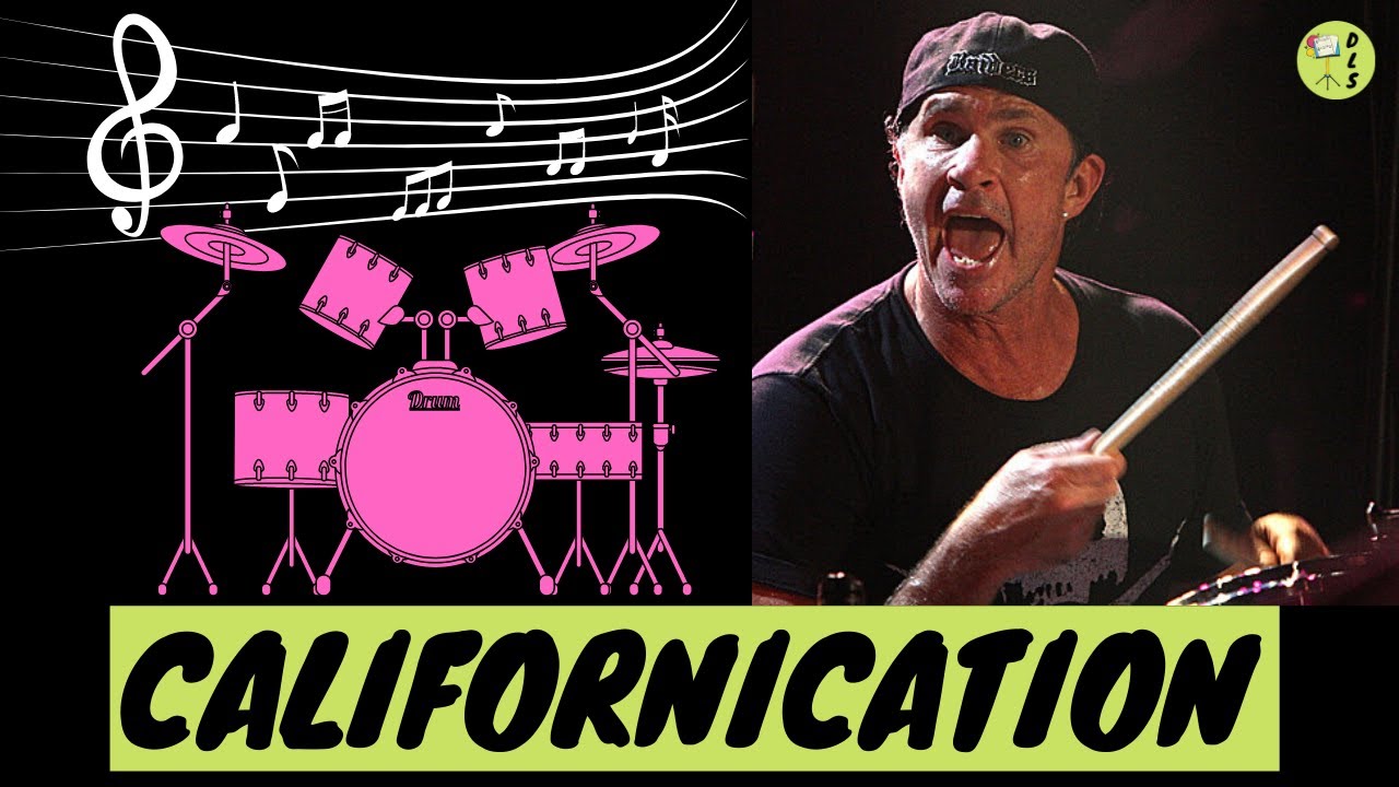 Californication - Red Hot Chili Peppers || FREE drum sheet music/score and drum cover