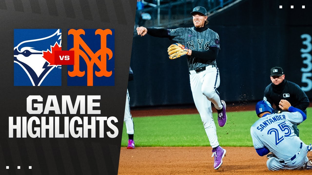 Blue Jays vs. Mets Game Highlights (4/5/25) | MLB Highlights