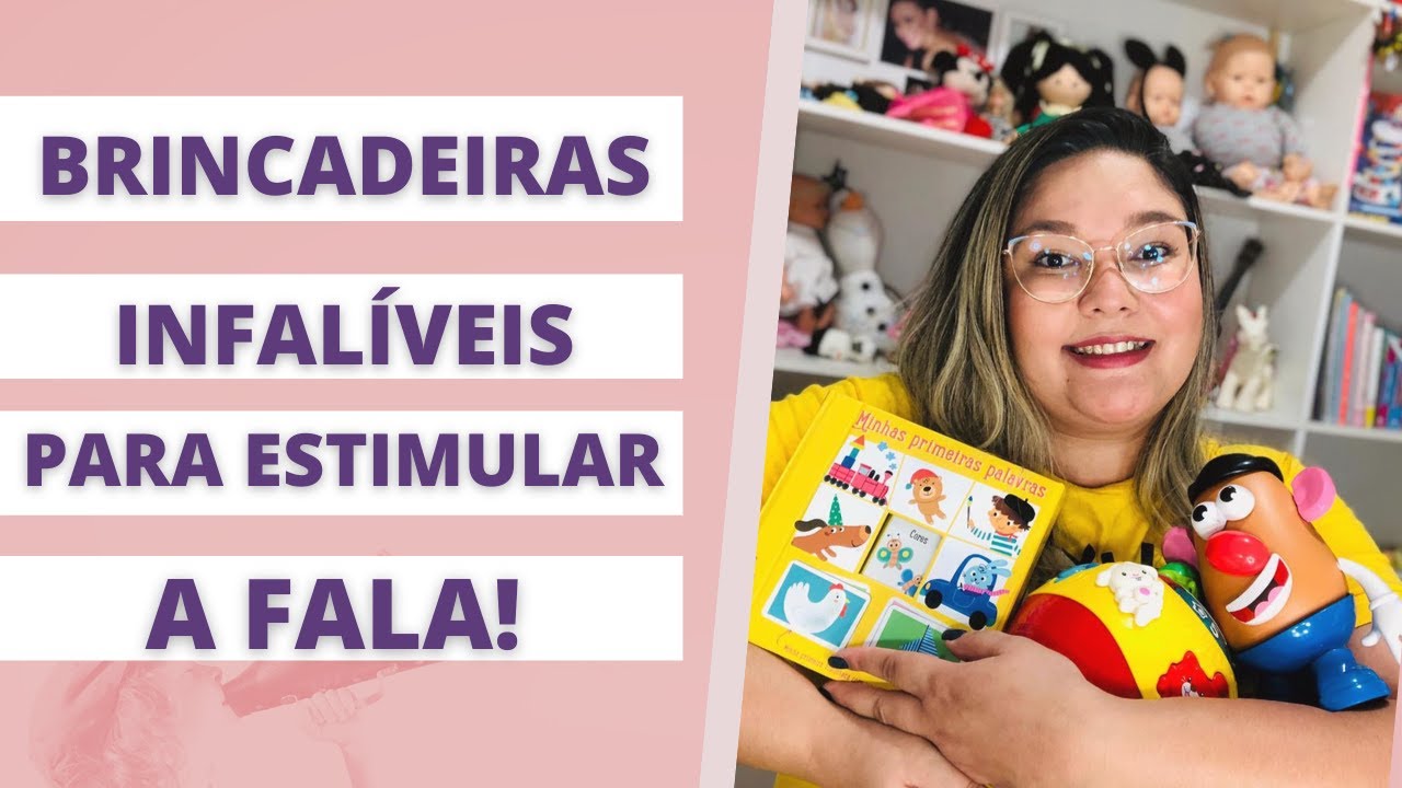 As MELHORES brincadeiras para fazer seu filho FALAR | Brincadeiras INFALÍVEIS para ESTIMULAR a fala!
