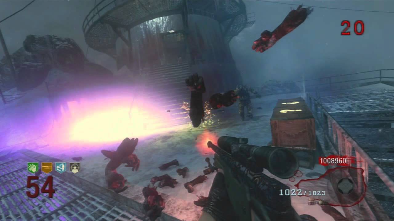 Black Ops Zombies - 1,000,000 Points in Call of the Dead!!!