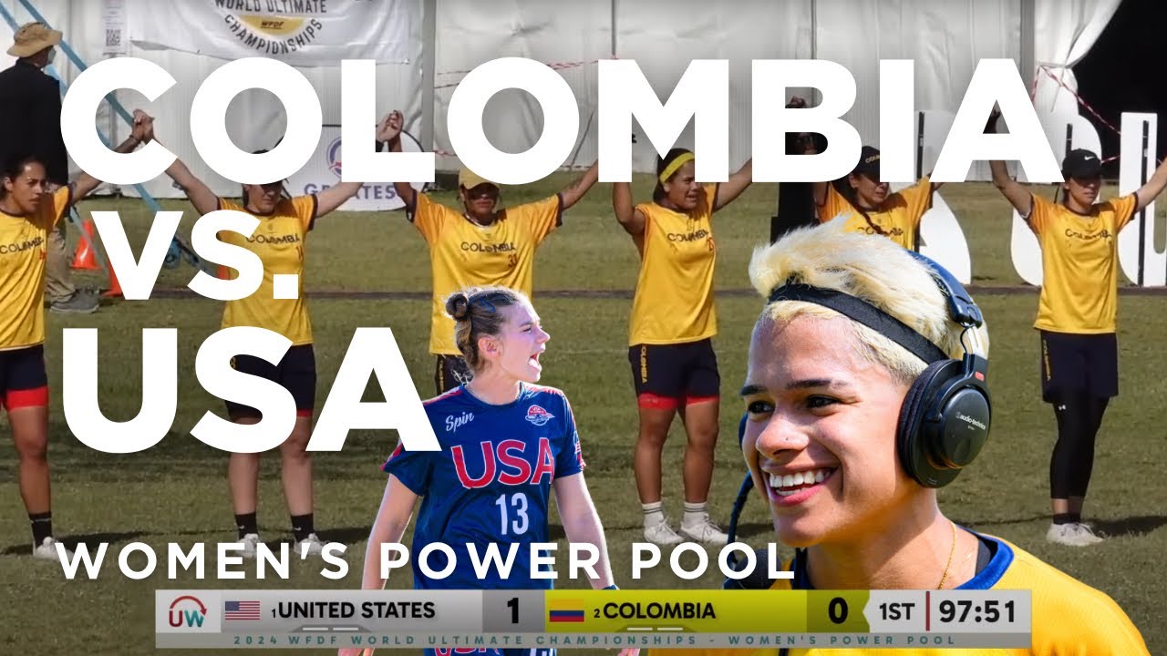 United States vs. Colombia | Women's Power Pool | 2024 World Ultimate Championships