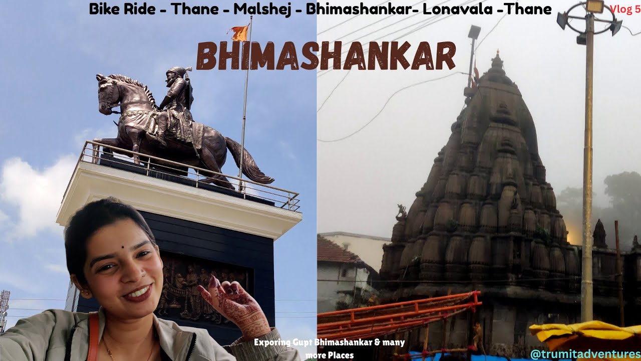 How to Reach Bhimashankar | Bike Ride 🏍️ | Gupt Bhimashankar Trail 🚩| VLOG 5 | #roadtrip  #travel