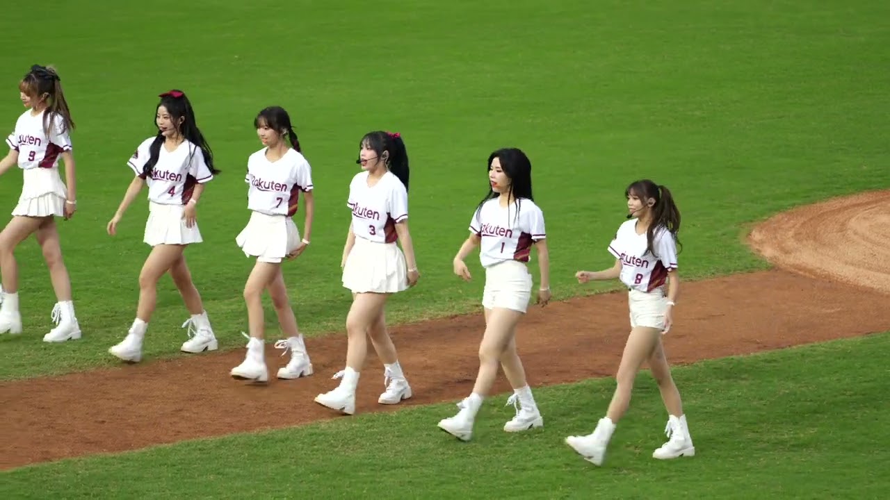 [4k60p] 231029｜幻藍小熊 (GENBLUE)—開場表演＆開球｜Cheerleader fancam Rakuten Girls #樂天女孩#チアリーダー#라쿠텐걸스#楽天ガール