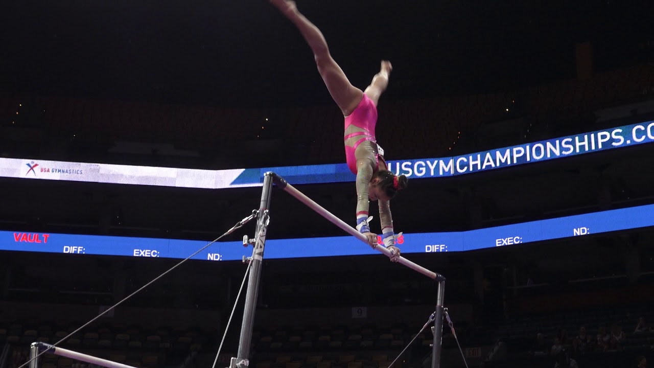 Aleah Finnegan - Uneven Bars - 2018 U.S. Gymnastics Championships - Junior Women Day 1