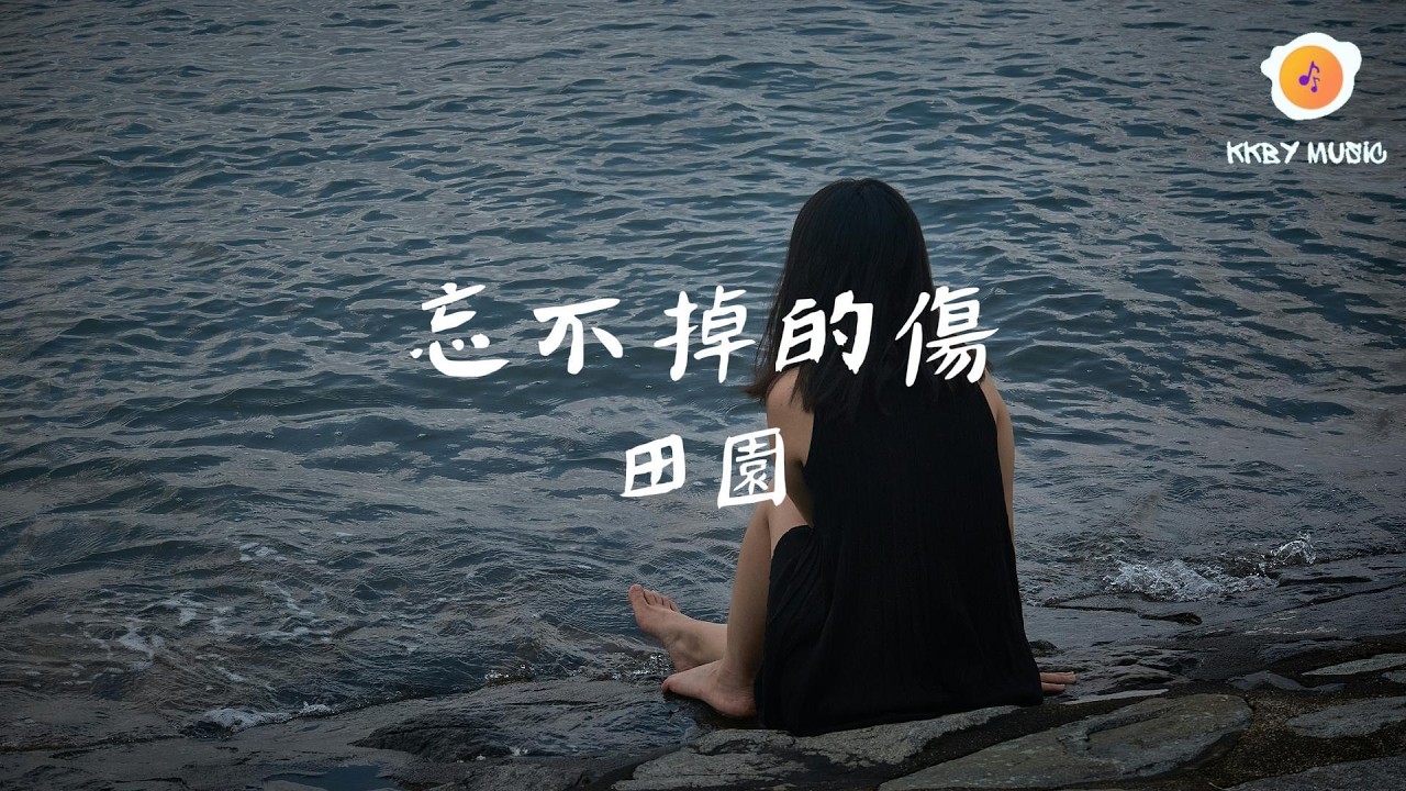 田園 - 忘不掉的傷『以後那麼多的悲傷那麼多的淒涼 只有我一個人抵擋』【動態歌詞 Lyrics】