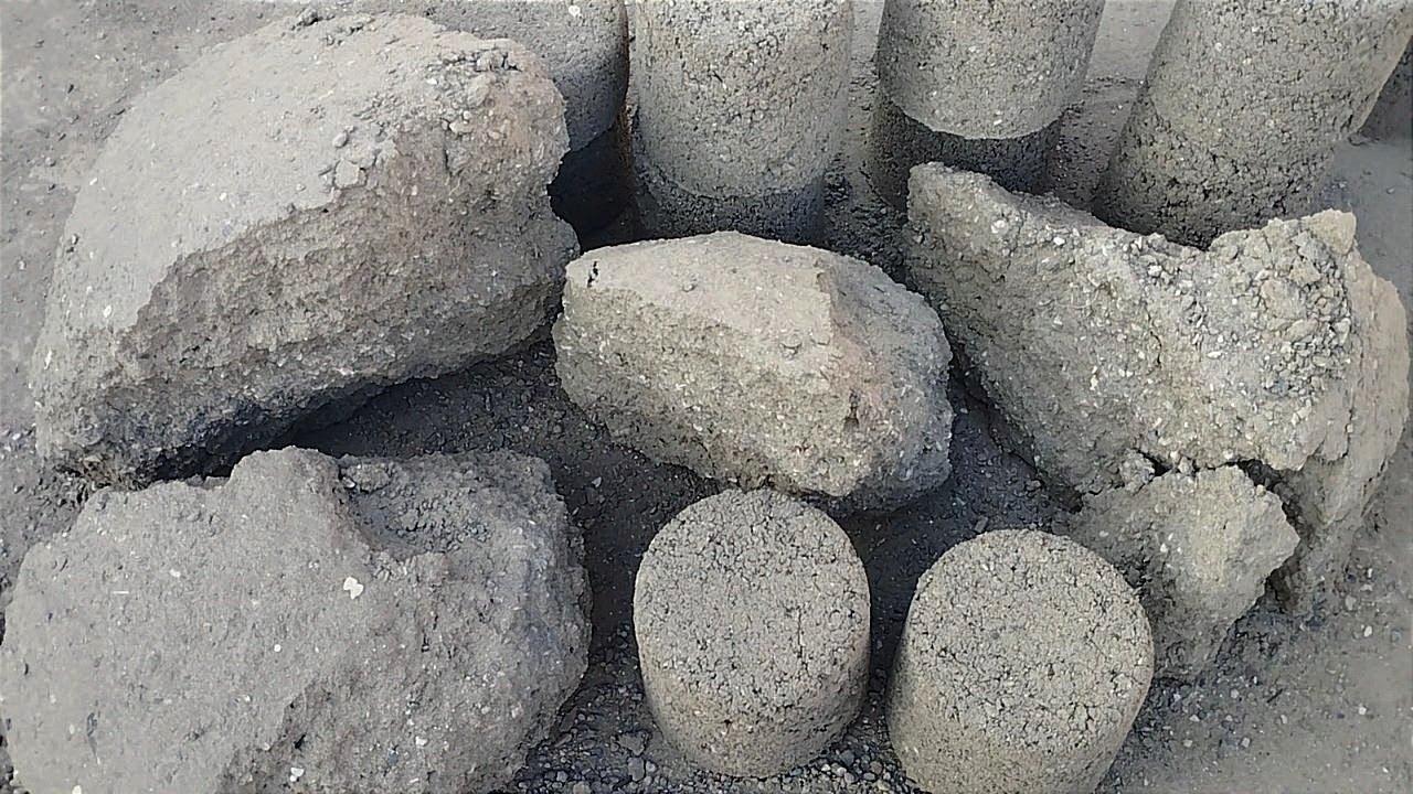 ASMR: Dash Crumbling Big Chunks Black Grainy #dash #crumbling #sleepaid #satisfying Sand cement