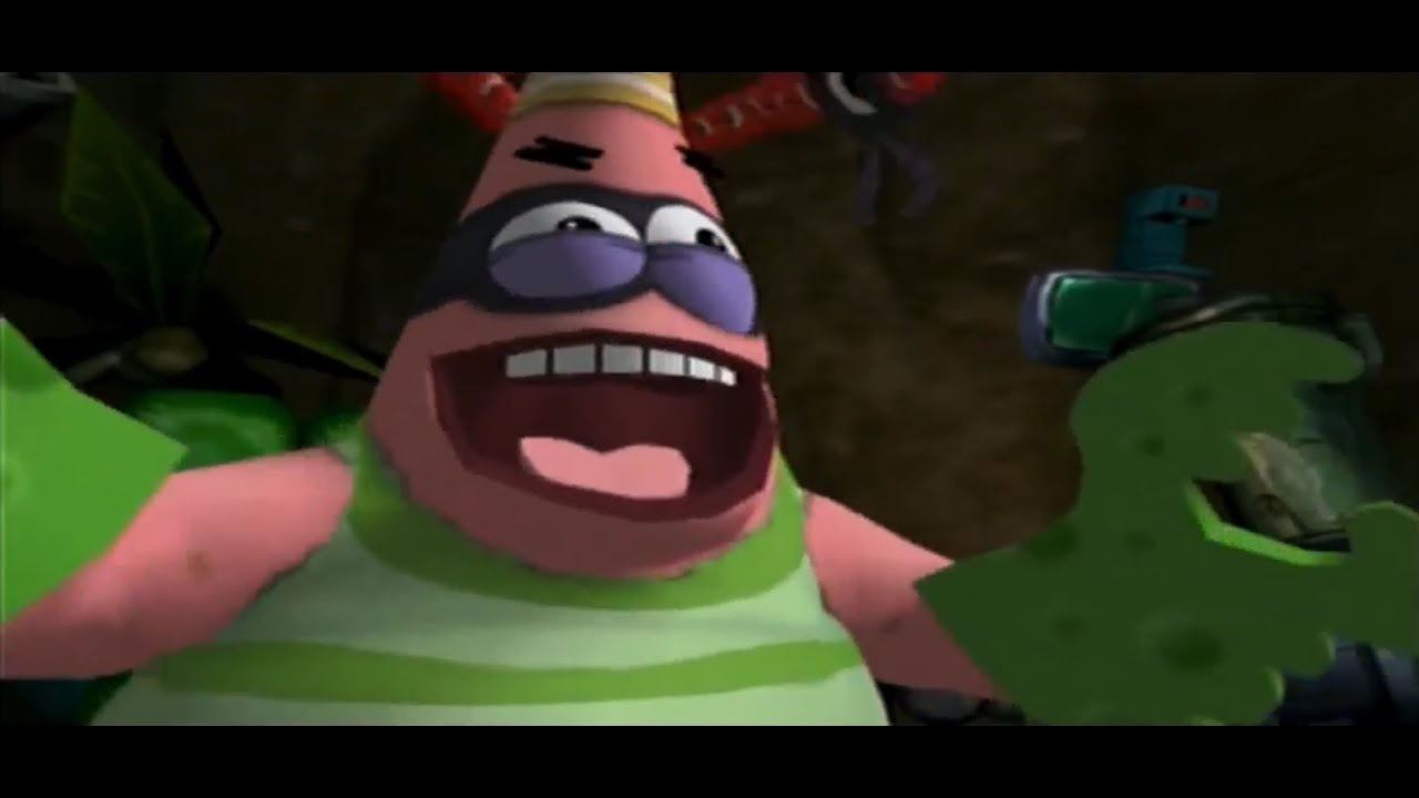 Patrick Star as the Sneaky Hermit!!!!