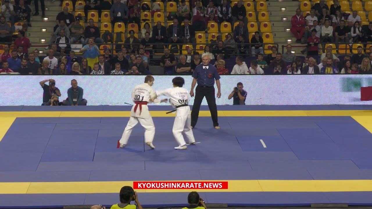 7th WKO WC: 1/2 -50 Alona Veresniak (Ukraine, aka) - Karin Kojima (Japan)