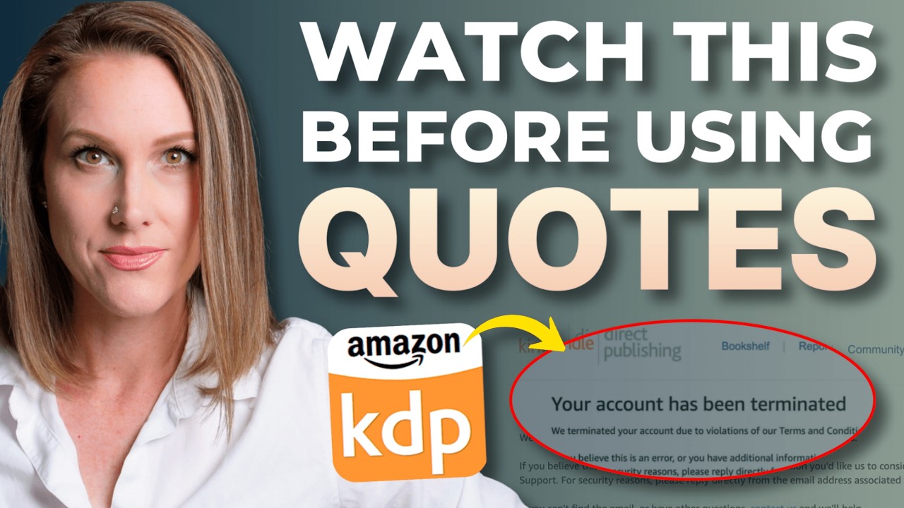 Прежде чем использовать цитату в своей книге Amazon KDP, ПОСМОТРИТЕ ЭТО