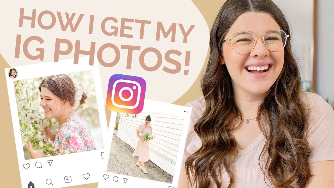 HOW TO GET CONTENT PHOTOS OF YOURSELF (so you always have something to post on IG & social media!)