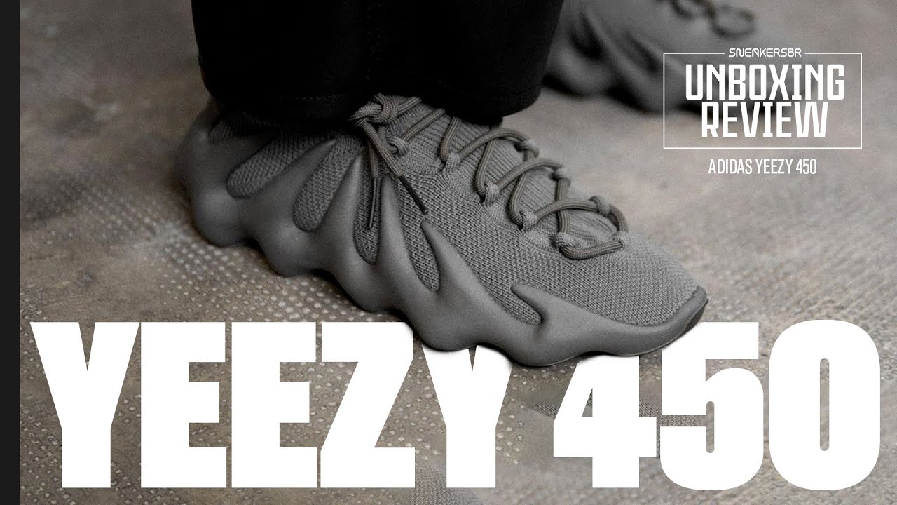 O POLÊMICO YEEZY 450 RESOLVEU PASSAR POR AQUI | UNBOXING+REVIEW YEEZY 450 