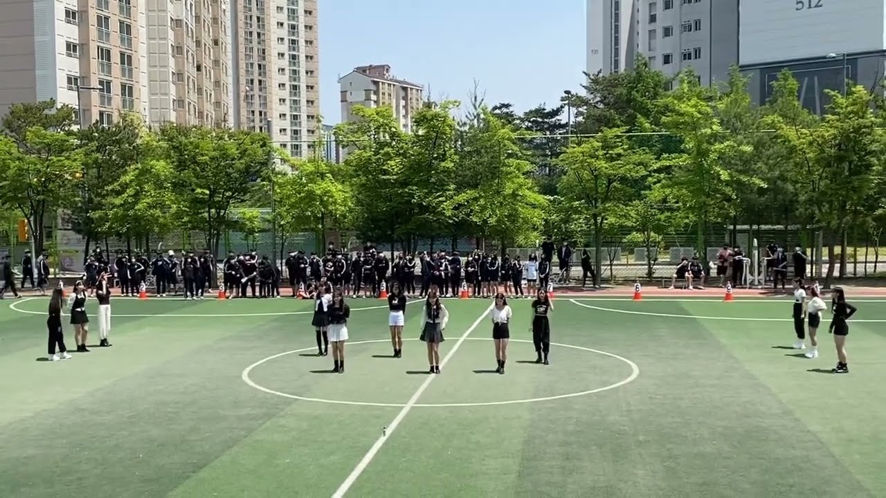 유성중학교 비아워 댄스부 체육대회 공연 / Asap + Loco+ Love dive + Next level + Tomboy + 환상동화