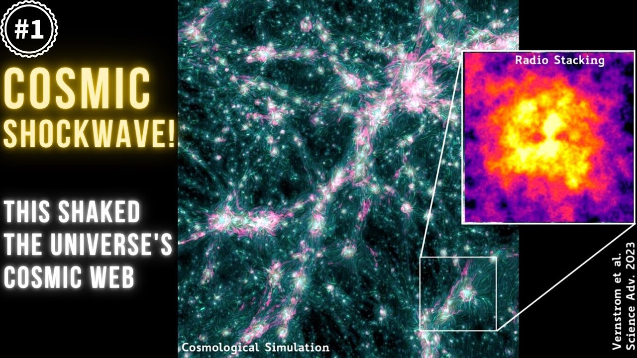 Groundbreaking Discovery: Shockwaves Rattle the Cosmic Web with Never-Before-Seen Polarization