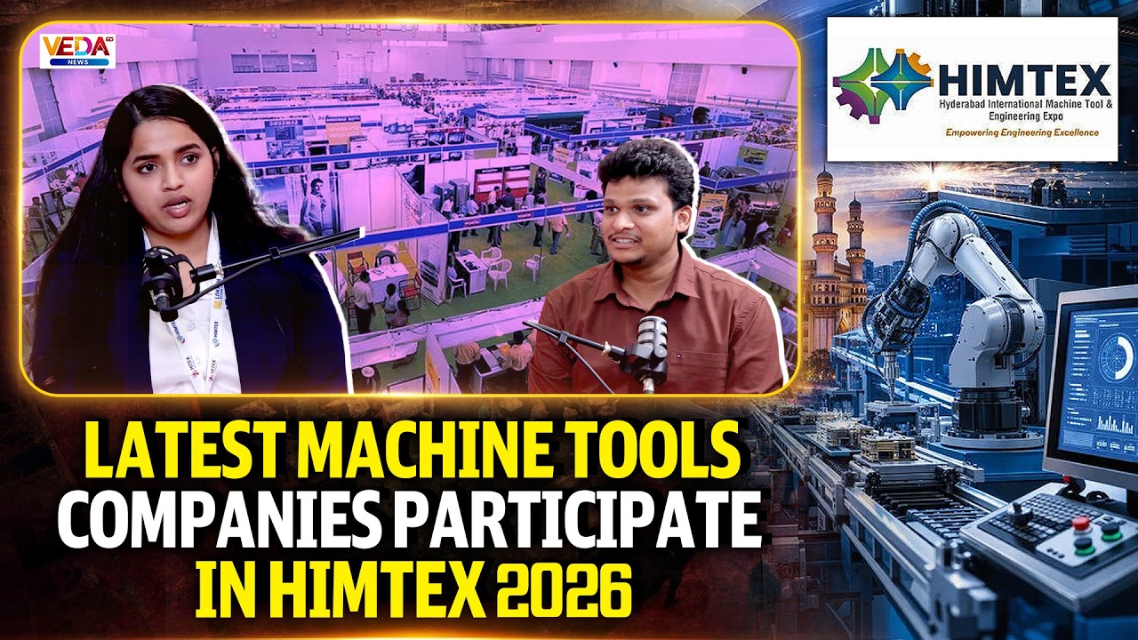 Latest Machine Tools Companies Participate in HIMTEX 2026 | Veda TV News