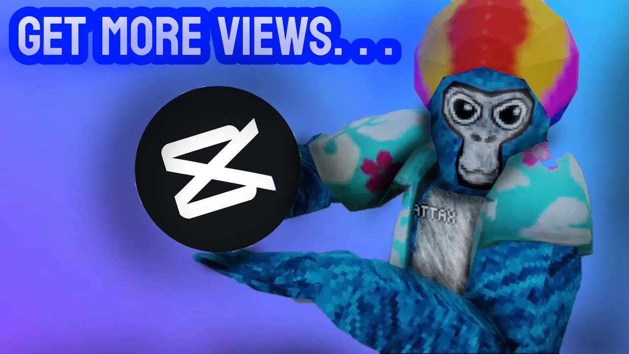 The BEST Gorilla Tag Editing Tutorial (CapCut)