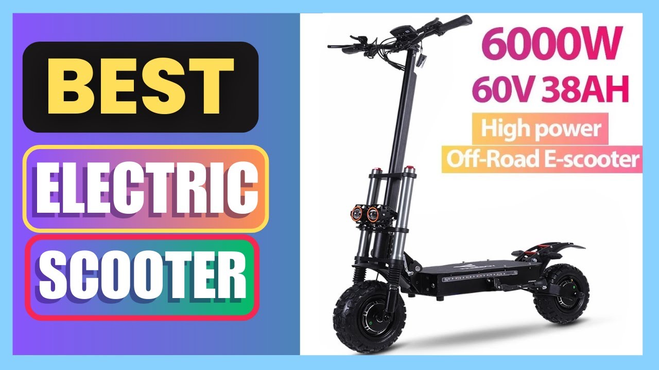 Best 6000W High Power Adult Electric Scooter